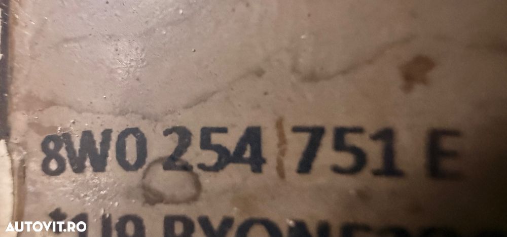 Catalizator, filtru particule AUDI A8 ,Q8 ,A7 3.0 tdi, 5.0 tdi an 2019-2025 cod 8W0254751E complet cu senzori - 4