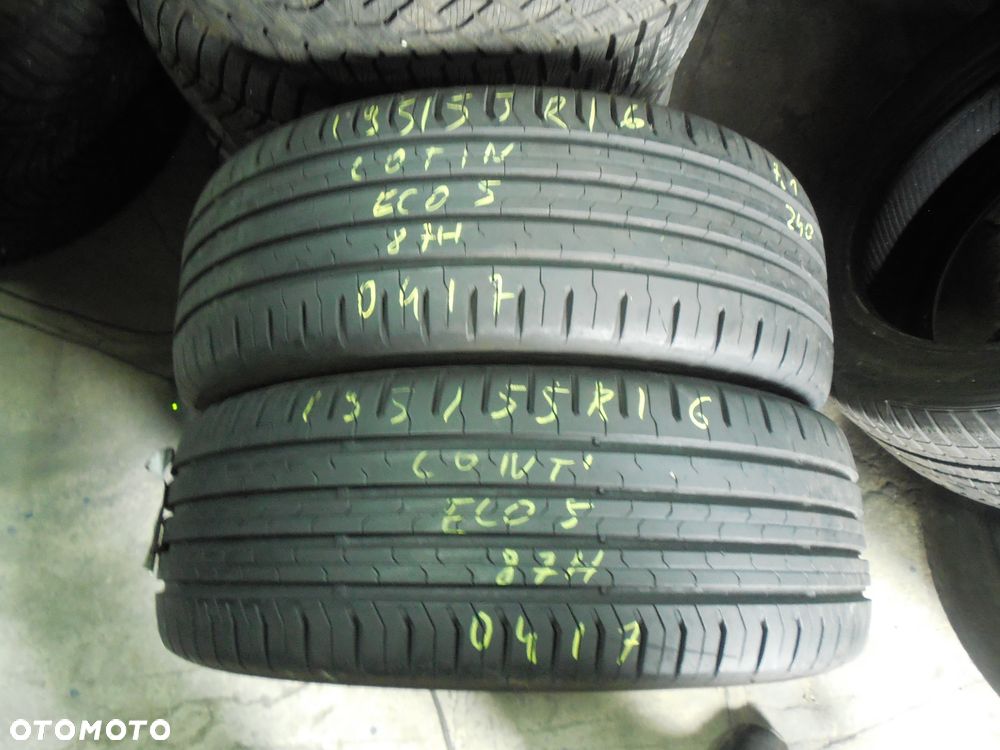OPONY 195/55R16 CONTINENTAL CONTI ECO CONTACT 5 DOT 0417 7.1MM - 1