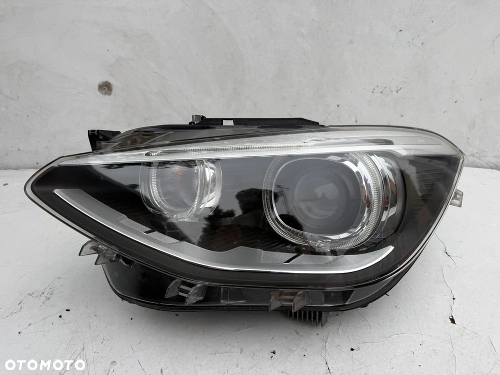 BMW 1 F20 F21 PRZEDNIA PRZÓD LAMPA LEWA XENON PRZETWORNICA 7229687 ANGLIK - 1
