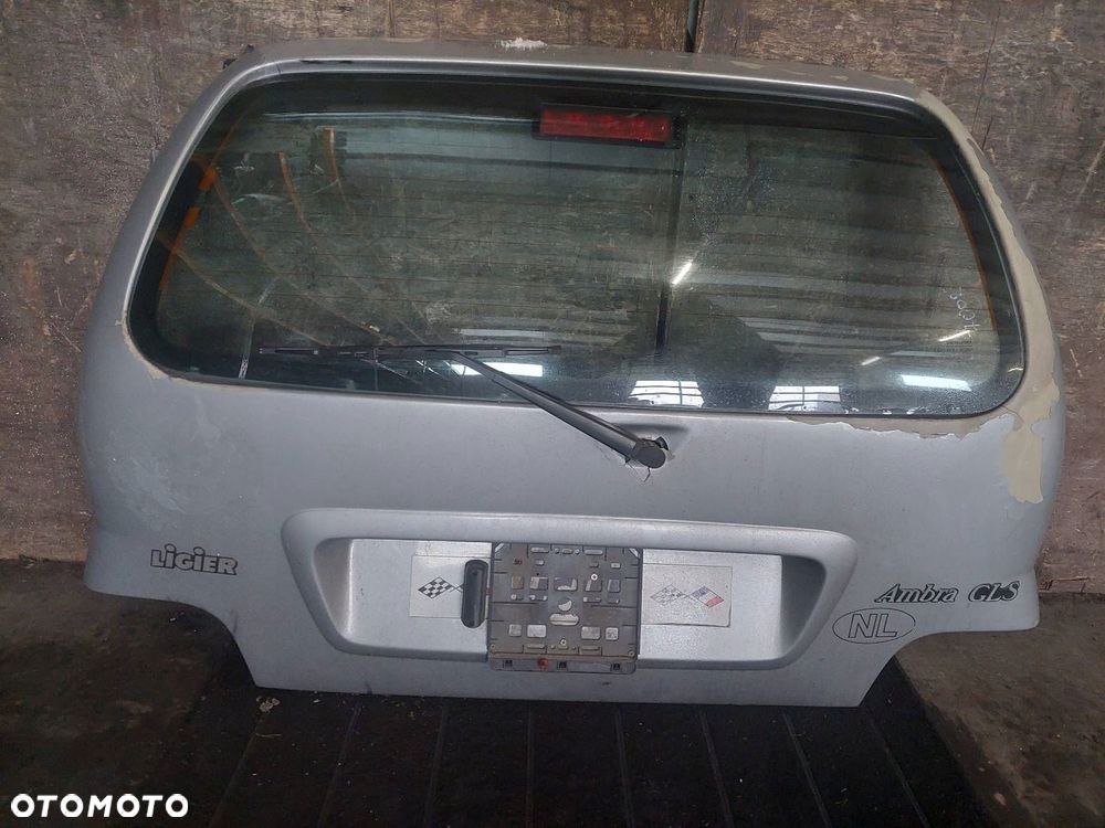 KOMPLETNY TYŁ KLAPA BAGAŻNIKA ZDERZAK TYŁ LAMPY LIGIER AMBRA I - 7