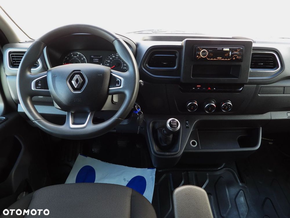 Renault MASTER PLANDEKA 9 PALET WEBASTO TEMPOMAT LEDY PNEUMATYKA KLIMATYZACJA  165KM - 28