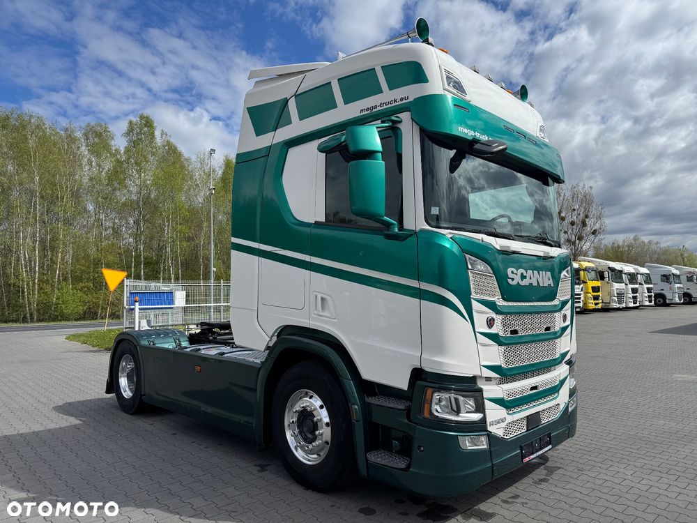 Scania R500 ŁADNA I BOGATA PRZÓD/TYŁ PODUSZKI - 5