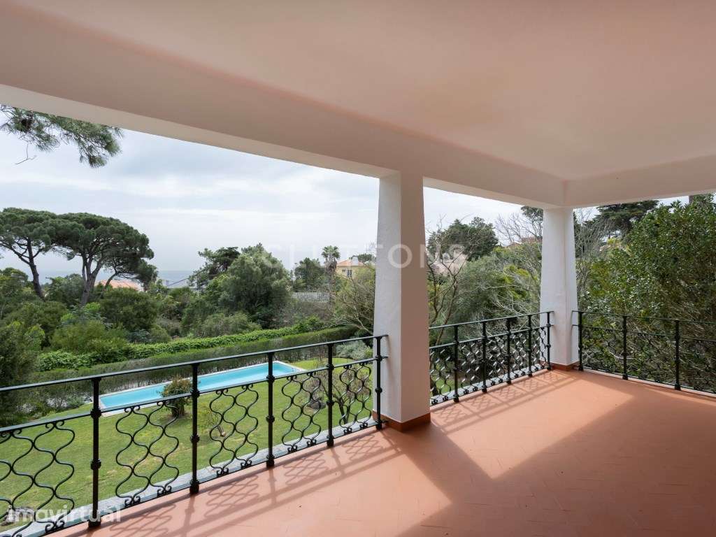 Villa, arrendar, 5 quartos e piscina no Centro Estoril - Grande imagem: 2/45