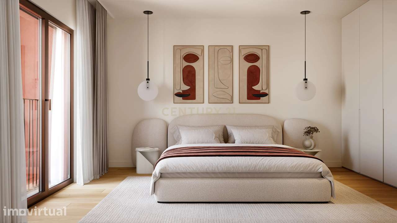 Apartamento T1 C/Varanda e Estacionamento - Empreendimento ALMAR - Grande imagem: 2/12