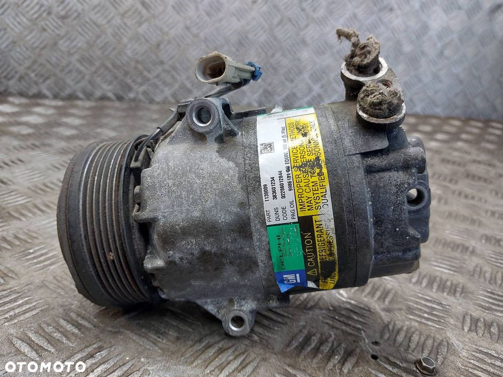SPRĘŻARKA KLIMATYZACJI ASTRA H 1.9 CDTI 1139009 383601234 383601234 - 1