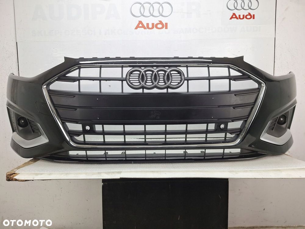 ZDERZAK AUDI A4 8W 8W0 B9 LIFT 2020-2023 OE PO LIFTINGU CHROM EDITION 4XPDC - 1