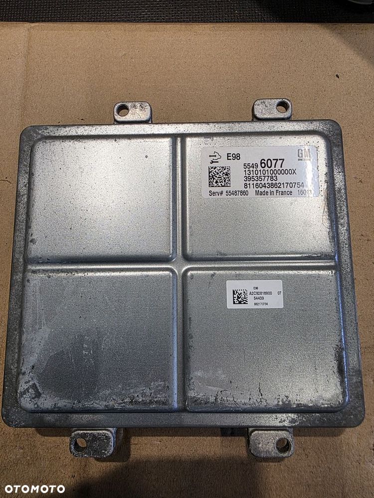 OPEL ASTRA V K 1.6 CDTI STEROWNIK KOMPUTER SILNIKA 55496077 - 2