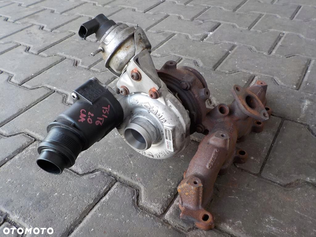 VW T5 T6 2.0 CAA TURBINA TURBO SPRĘŻARKA - 3