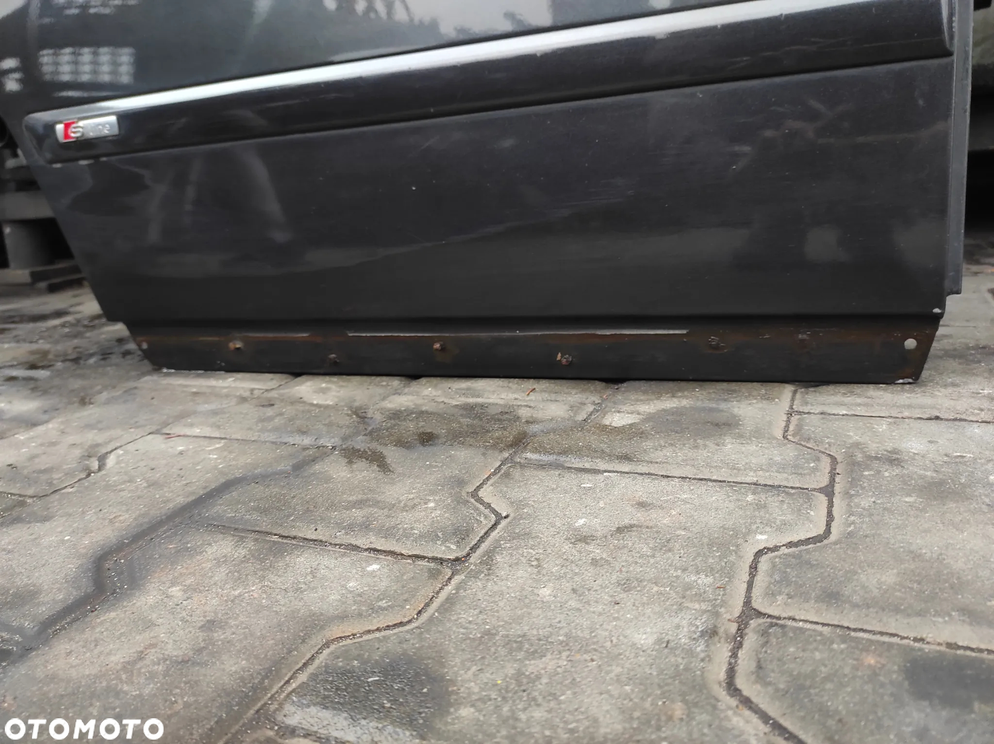 DRZWI TYLNE TYŁ PRAWY PRAWE AUDI A4 B7 LŻ7L LŹ7L LZ7L SZARE WYSYŁKA !!! - 2