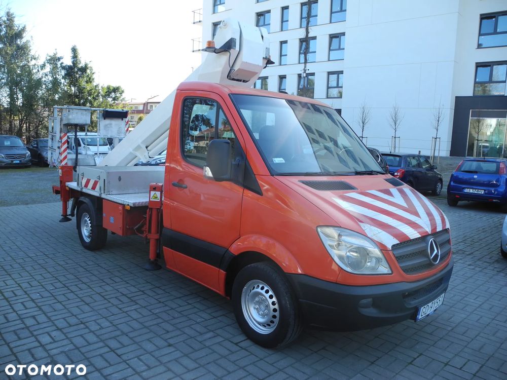 Mercedes-Benz PODNOSNIK KOSZOWY TB220 22m 14 Bok Zwyżka UDT Zarejestrowany - 2