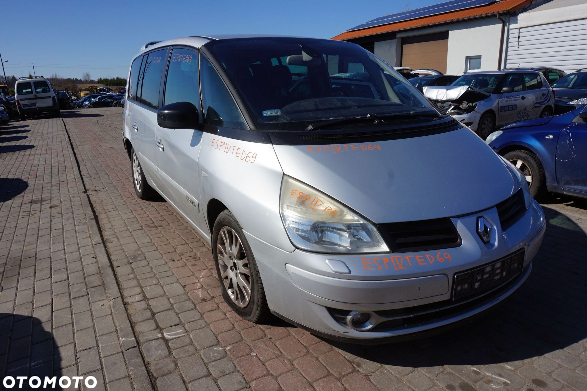 RENAULT ESPACE GRAND IV PH2 LIFT  TED69 2.0 DCI KM SREBRNY na części - 7