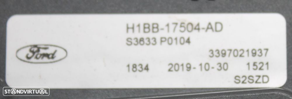 MOTOR LIMPA PARA BRISAS FORD FIESTA - 3