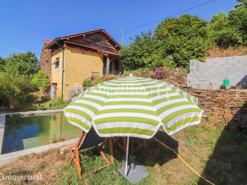 Quinta de 2ha em Xisto com 2 Casas, Piscina Natural e Potencial Tur... - Grande imagem: 4/47