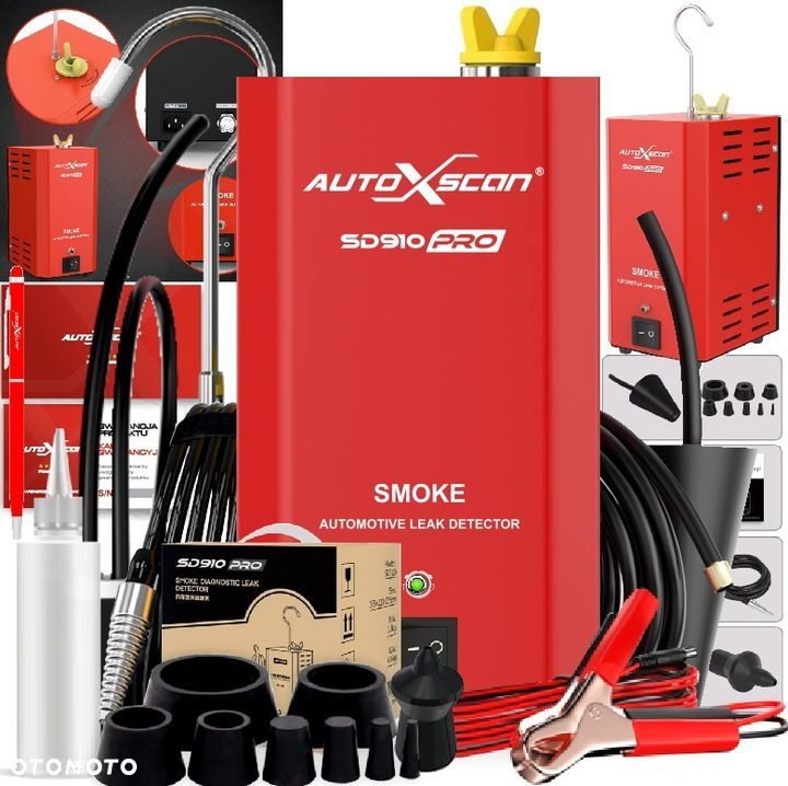 TESTER SZCZELNOŚCI ZADYMIARKA GENERATOR DYMU DYMNY SD910 PRO DYMIARKA - 1