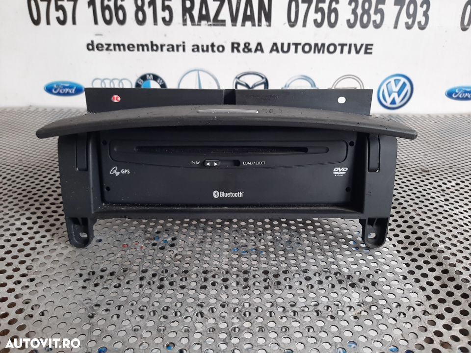 Dvd Player Unitate Navigatie Renault Laguna 2 Facelift Vel Satis Dupa 2007 Cod 8200326976 - 2