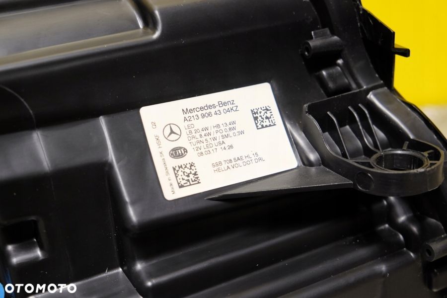 MERCEDES E W213 2016- REFLEKTOR LAMPA LED HIGH PERFORMANCE LEWA USA - 8