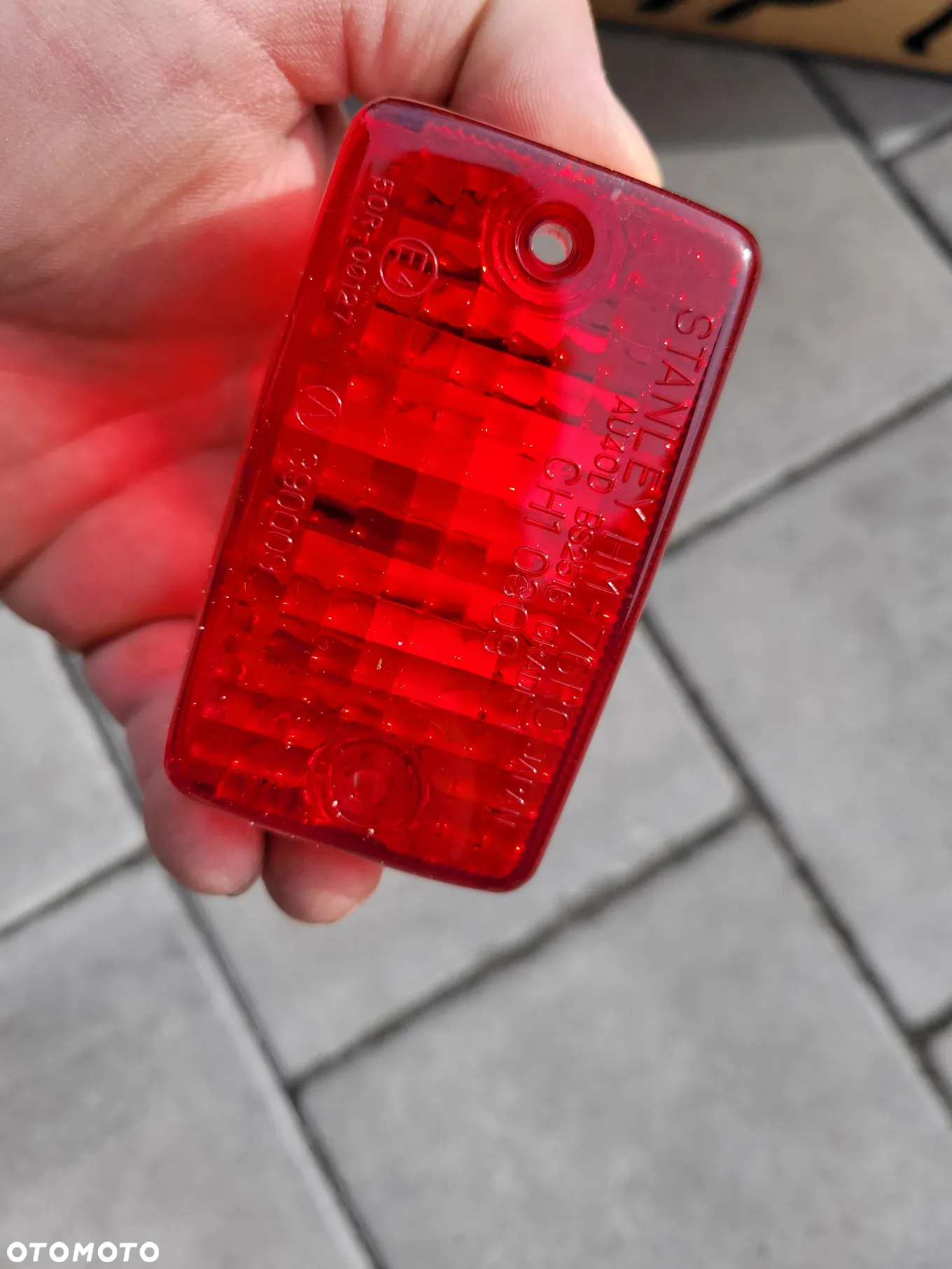 Lampa tył, tylna, klosz lampy Honda XR - 6