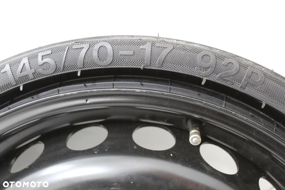 Koło dojazdowe + śruby dojazdówka 17" OE Mercedes SLK R171 W171 A1714000202 - 12