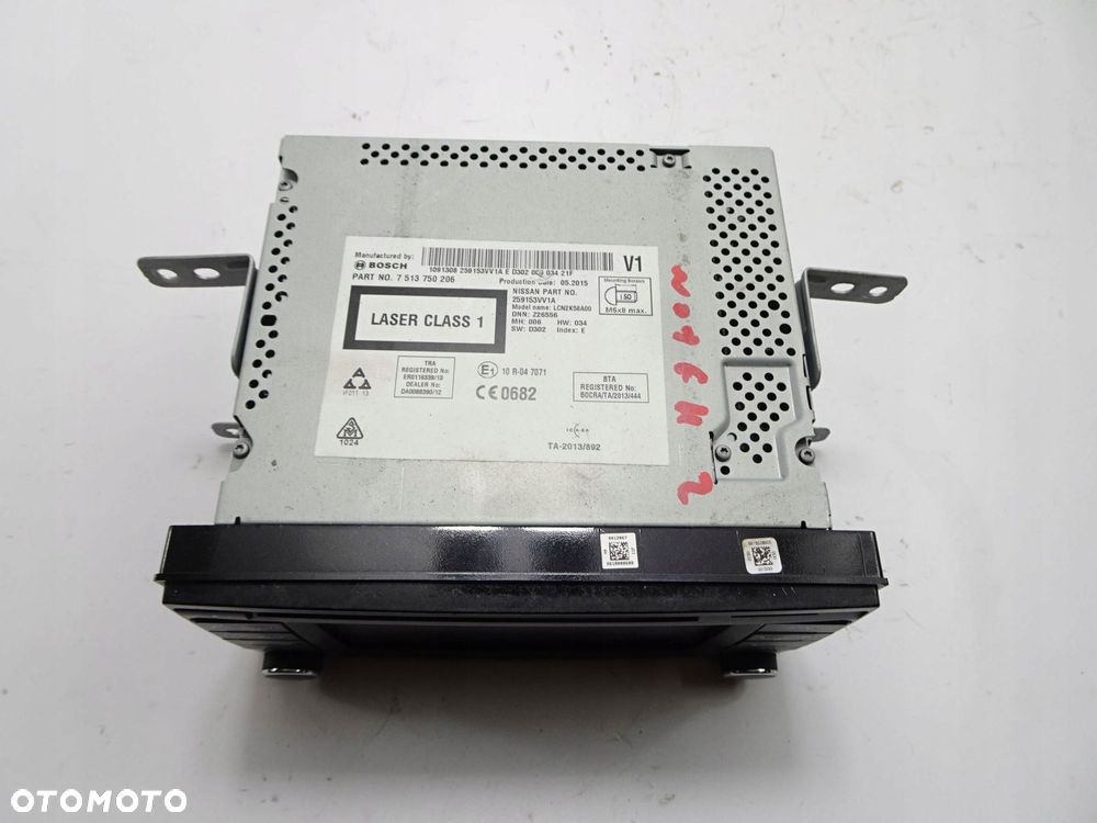 radio cd nissan note e12 - 6