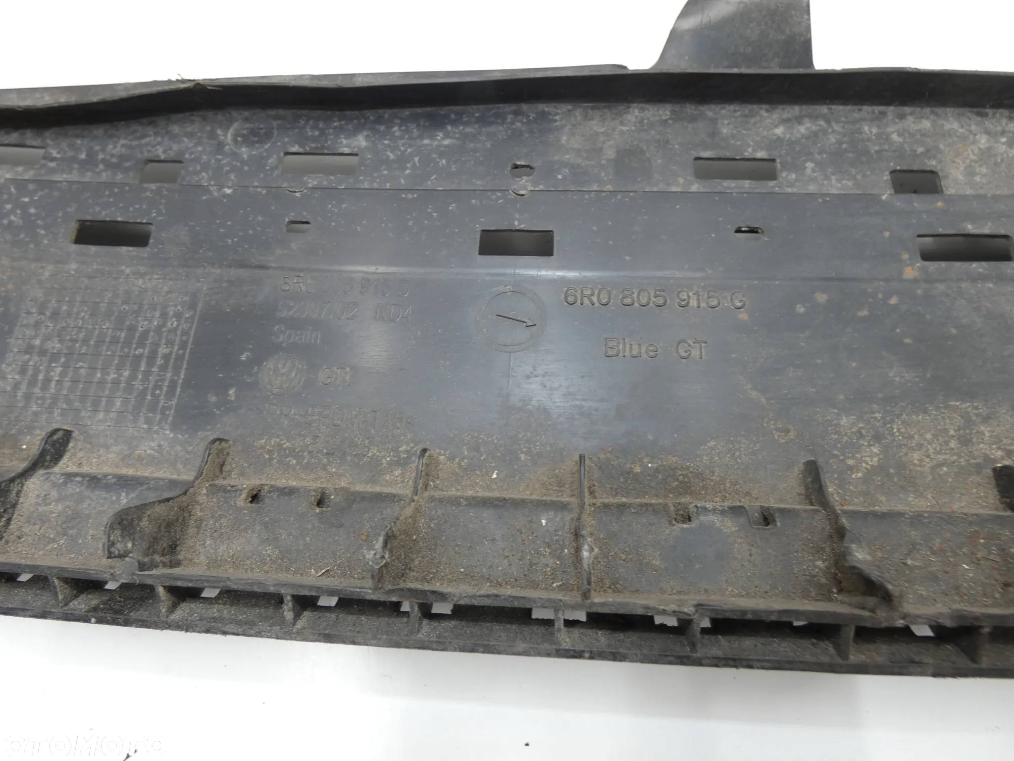 VW POLO V 5 6R DOKŁADKA HOKEJ OSŁONA DOLNA ZDERZAKA BLUE GT 6R0805915G GORLICE - 12