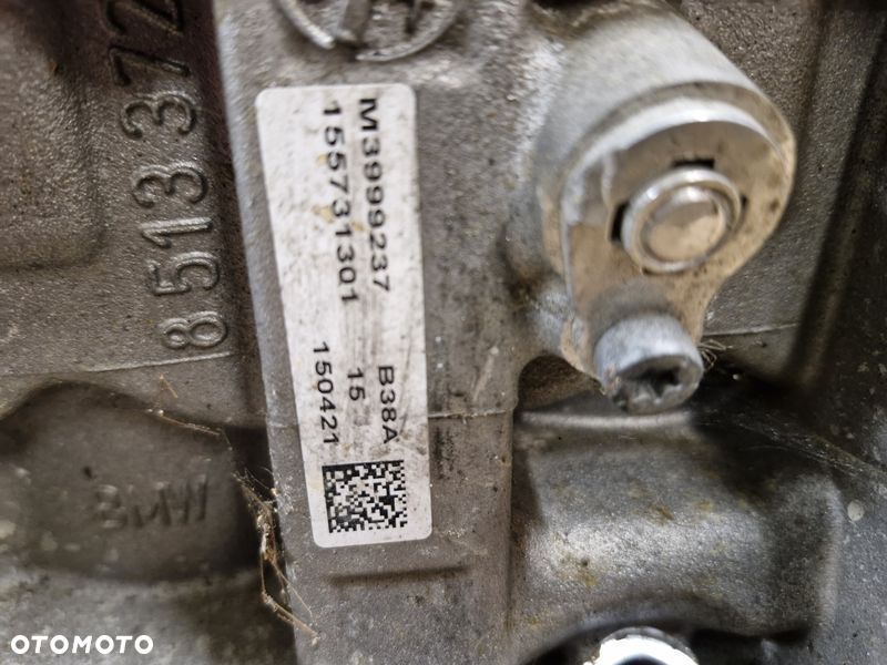 mini f54 f55 f56 bmw 1.5 b blok silnika 8513372 b38a15a b38a - 5