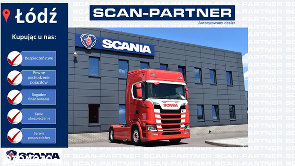 Scania S540  !! PODUSZKI PRZÓD! Full LED !! Hydraulika !!