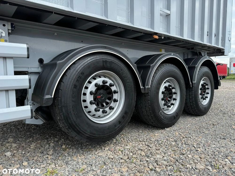 Stas Naczepa Wywrotka Aluminiowa STAS S300CX ‼️ 45m3 Super stan Opony 80% Micheline‼️ - 15