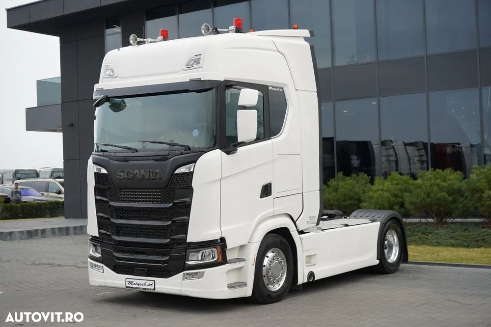 Scania S 500 / RETARDER / I-PARK COOL / REZERVORE 1.500 L / COMPLET AIRMATIC / PIELE / JANTE DIN ALIAJ / EURO 6 - 3