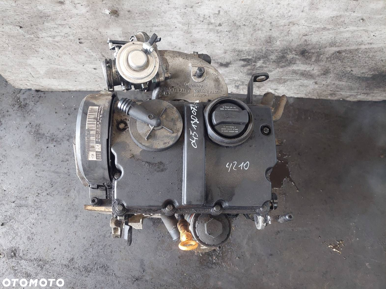 SILNIK DIESEL + POMPOWTRYSKI TURBO LUPO I 1.2 TDI ANY 045145701E - 7