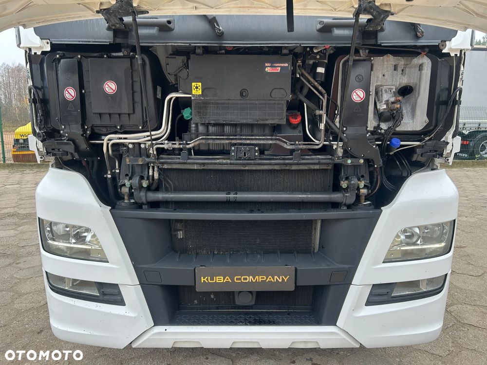 MAN TGX 18.480 KM AUTOMAT / RETARDER / 2 ZBIORNIKI PALIWOWE / LODÓWKA / STANDARD / 2014 ROK !! - 10