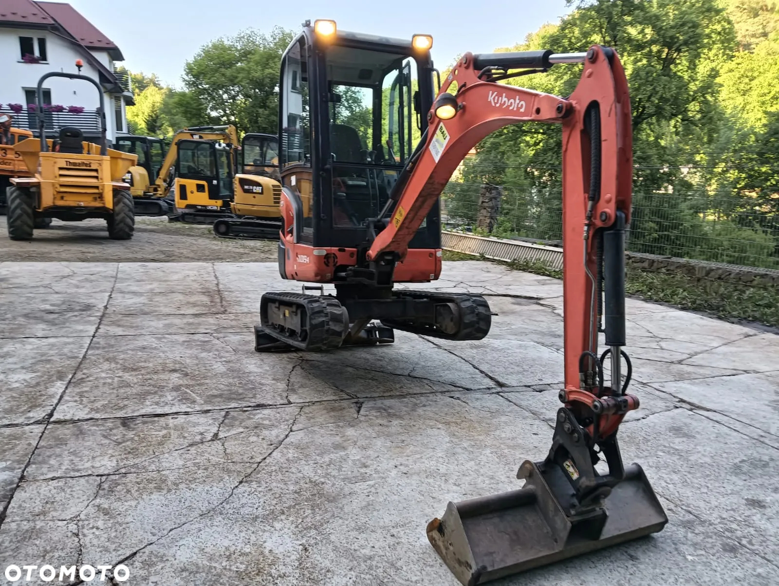Kubota KX019-4 | powertilt | 2013 r | 3500 mtg | minikoparka gąsienicowa mini koparka obrotowa - 6