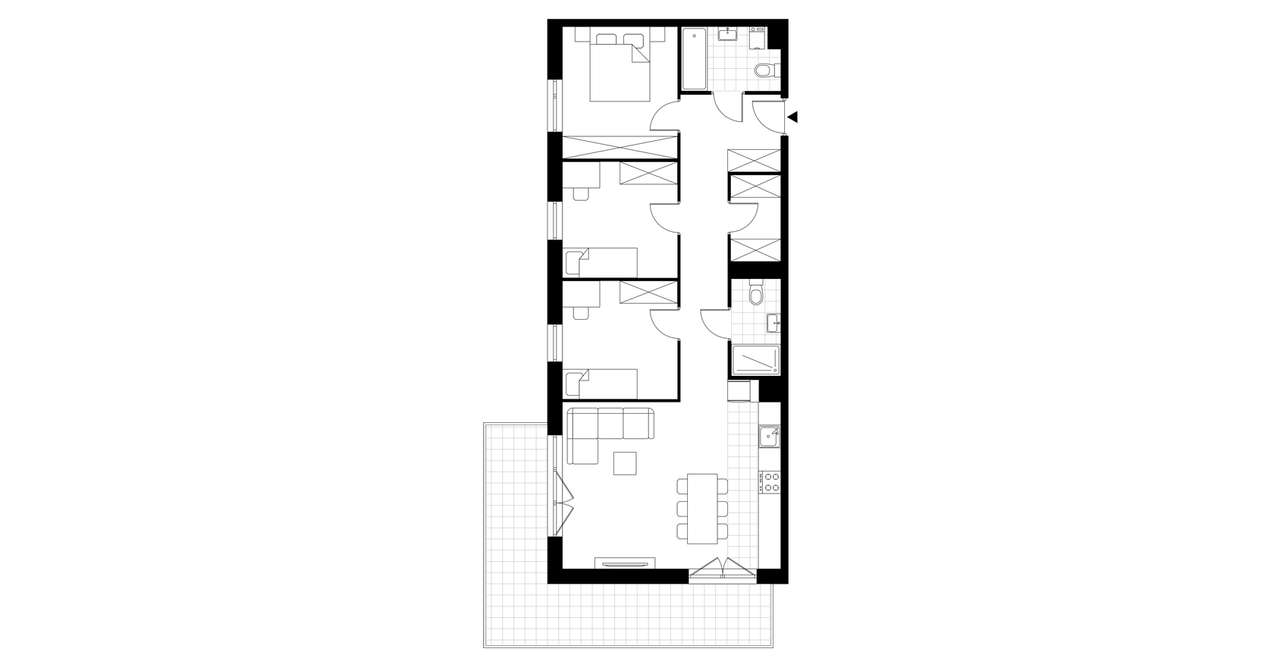 4-pokojowe mieszkanie 79m2 + balkon Bez Prowizji - Pełny obrazek: 3/23