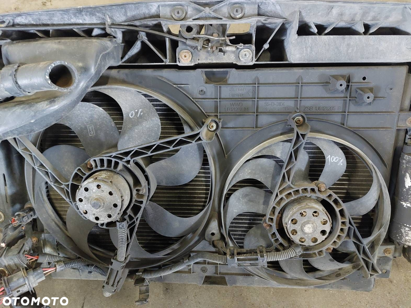 PAS PRZEDNI WZMOCNIENIE CZOŁOWE + CHŁODNICE + LAMPY AUDI A3 8L 1.8 T - 13