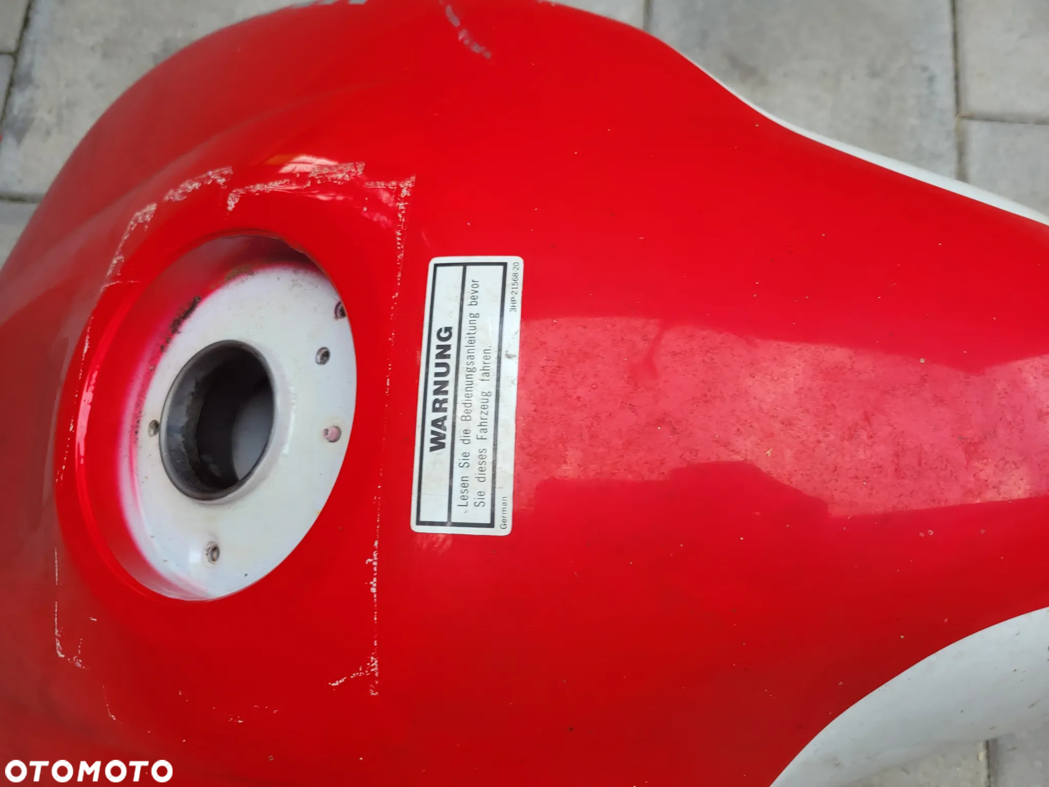 Bak, zbiornik paliwa Yamaha R6 RJ03 - 9