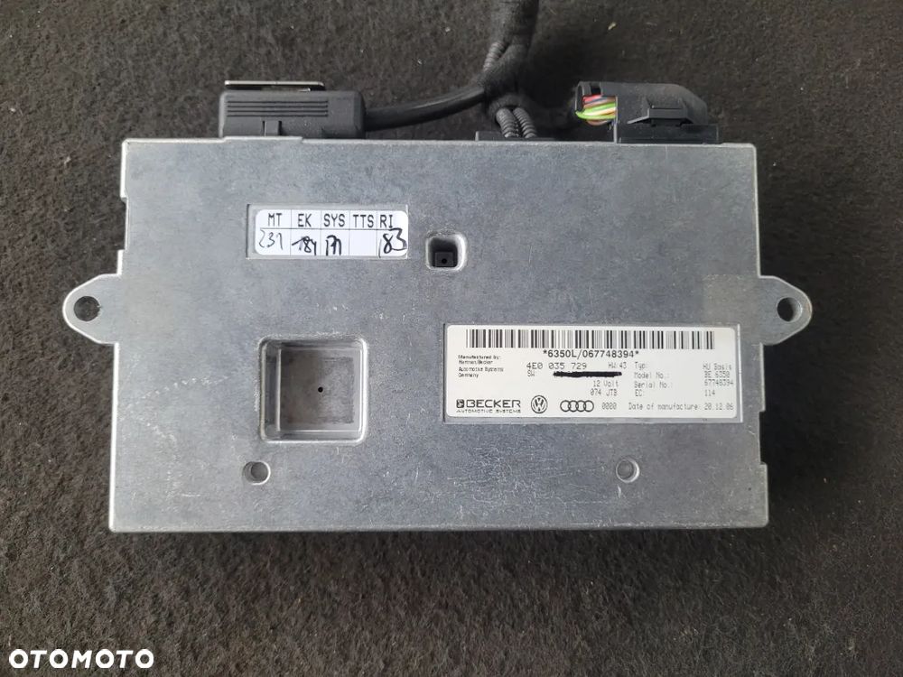 Moduł MMI 4e0035729 Audi A6 C6 - 1