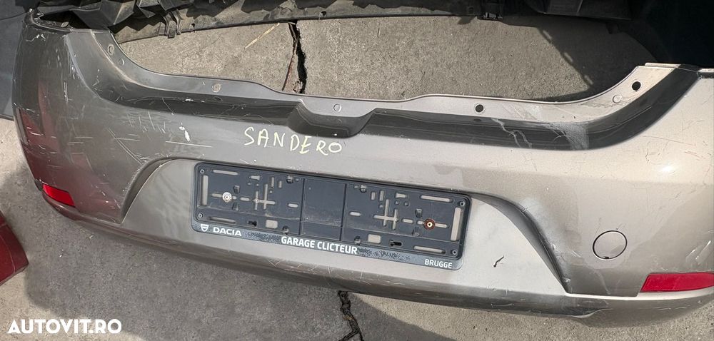 Bara spate Dacia Sandero stepway  2012-2020 gri-bej - 1