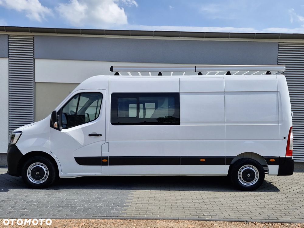 Renault Master, L3H2, SALON POLSKA, 7 miejsc, DOKA, nawigacja, hak, tempomat, klima - 6