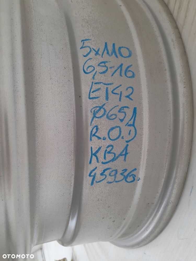 Felga aluminiowa R.O.D KBA45936 6.5" x 16" 5x110 ET42 - 9