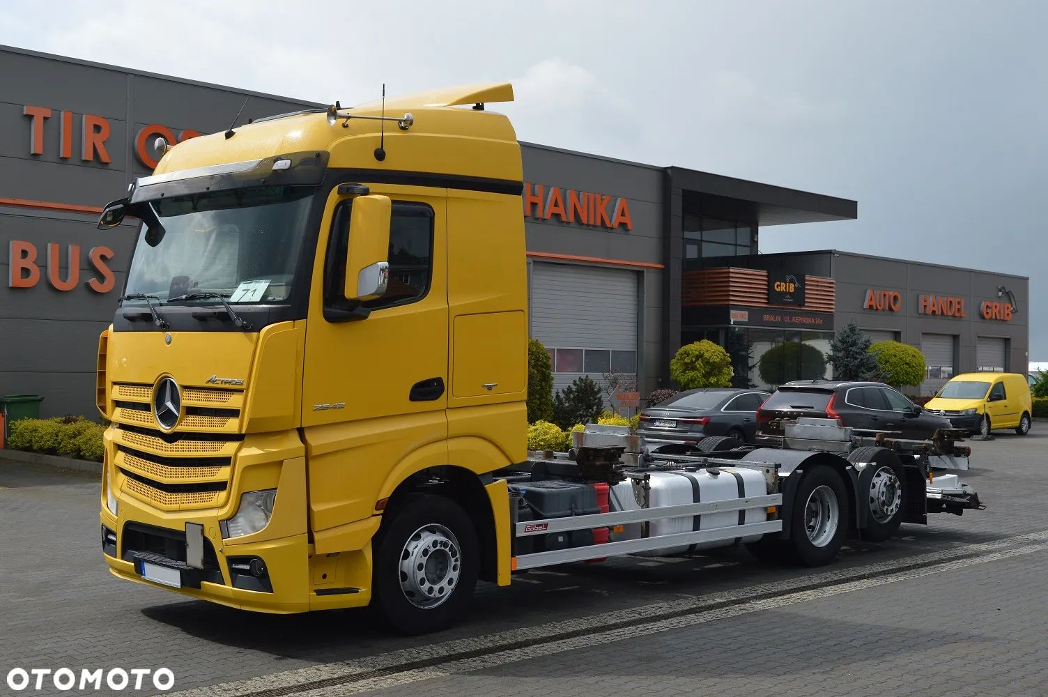 Mercedes-Benz ACTROS 2542 EURO 6 BDF RAMA WYMIENNA ZABUDOWA - 1