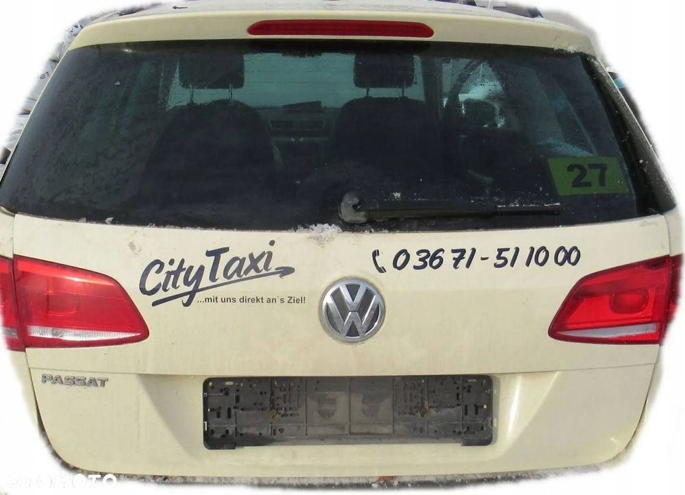 VW PASSAT B7 2011-2014 KOMBI KLAPA TYLNA BAGAZNIKA - 1