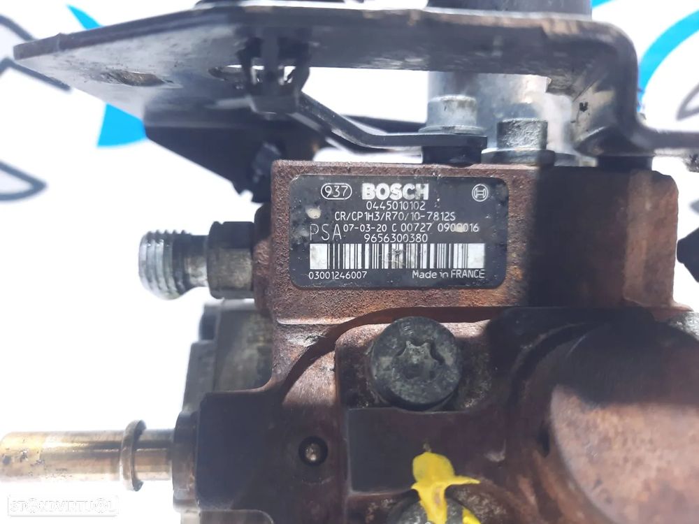 BOMBA INJETORA INJECTORA ALTA PRESSÃO PEUGEOT 206 1.6 HDI 16V 109CV 9HZ PSA 0445010102 9656300380 207 307 407 3007 3008 CITROEN C5 C3 C4 PICASSO GRAND PICASSO - 9