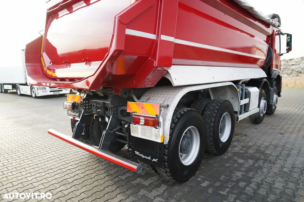 Mercedes-Benz AROCS 4145 / 8x8 / BASCULATOR SPATE / KH KIPPER / MANUAL / EURO 6 - 17