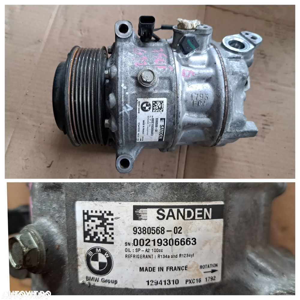 Compresor bmw climatronic aer conditionat clima climatizare Original BMW G11 G12 - 1