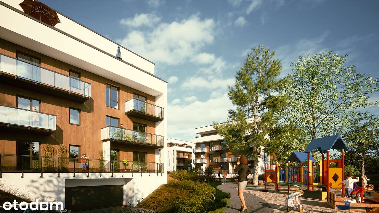 2-pokojowe mieszkanie 44m2 + balkon Bezpośrednio