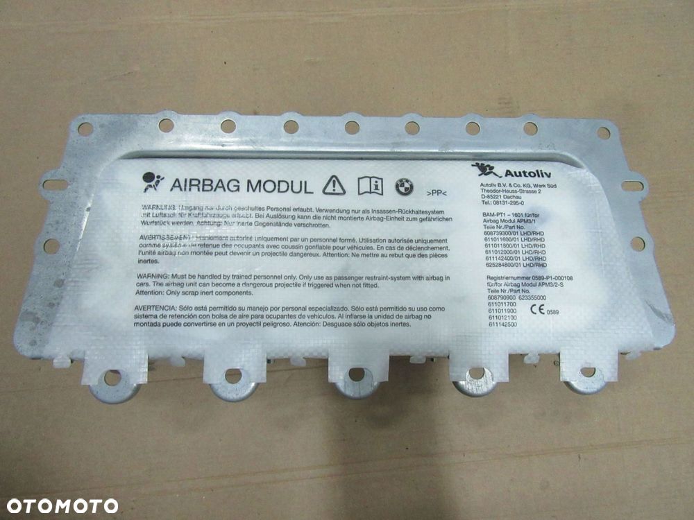 AIRBAG BMW F10 F11 PODUSZKA PASAŻERA BMW F10 F11 AIRBAG