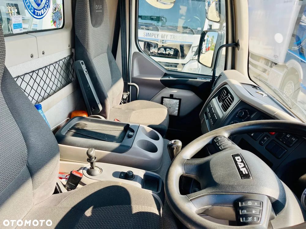 DAF CF LF 18.250 Euro 6 skrzyniowy + HDS HIAB 122 // 4x2 // manual // klima // resor // Anglik !!! // kran Krane żuraw dzwig - 23