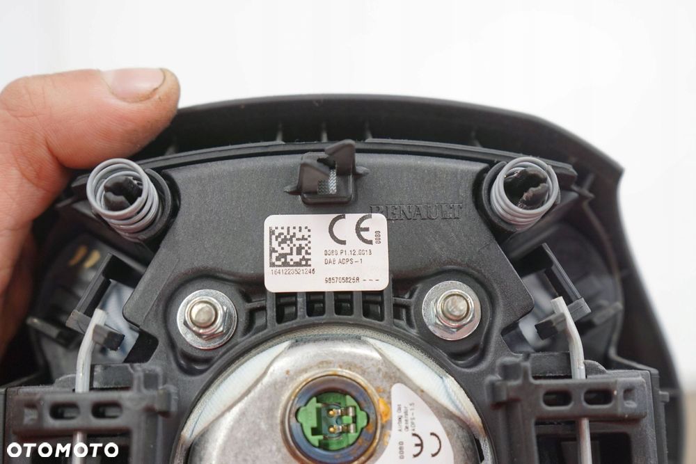 RENAULT MEGANE IV 16R AIRBAG PODUSZKA KIEROWCY 985705825R - 5