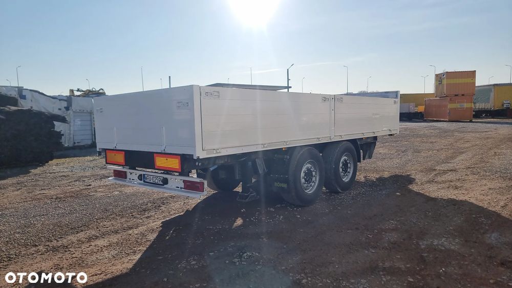 Inny 47.000zł netto BUDOWLANKA 6.55M PODNOSZONA OŚ 2014ROK RAMA OCYNK TANDEM GÓRNY ZACZEP ST.IDEALNY MOŻLIWOŚĆ TRANSPORTU - 3