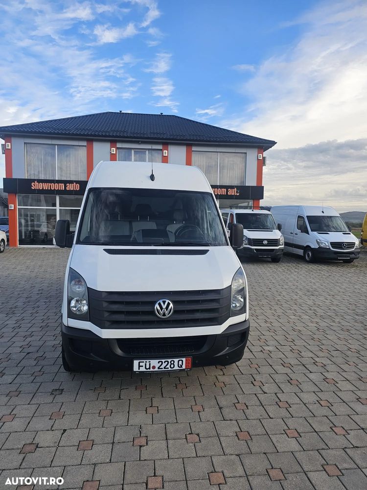 Volkswagen Crafter 2.0 TDI An 2016 Climă Pilot Automat Senzori de parcare Talpă de urcare spate - 15