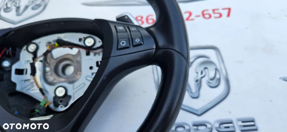 BMW X5 E70 X6 E71 LIFT LCI  KIEROWNICA SKÓRZANA CZARNA M-PAKIET MULTIFUNKCJA ŁOPATKI  7845778 - 12